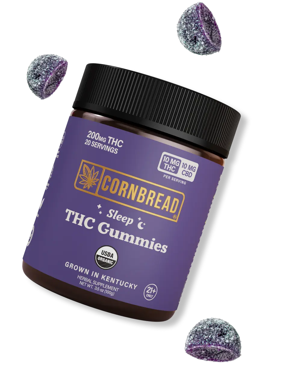 THC Sleep Gummies, 10mg