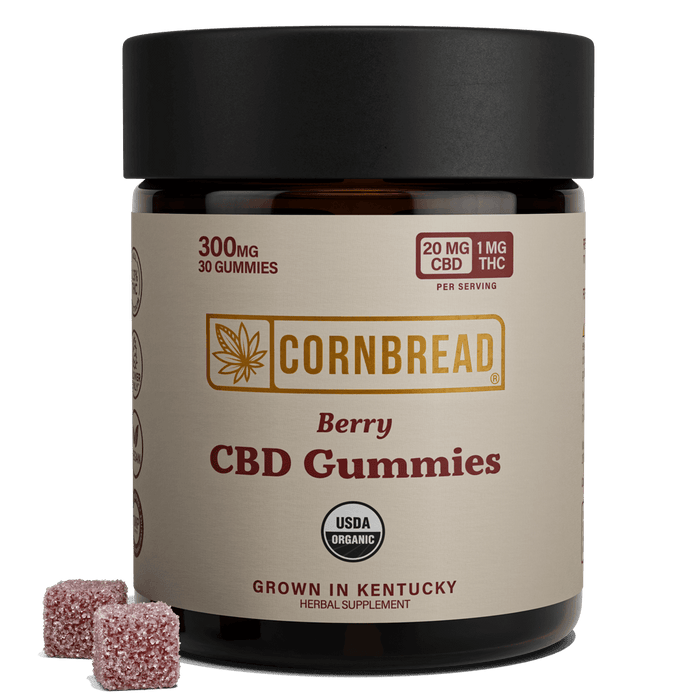 リラクゼーショングッズ cbdmax 300mg Full Spectrum CBD Gummies – Cornbread Hemp®