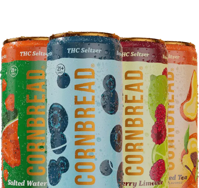 Variety Pack THC Seltzer, 5mg – Cornbread Hemp®