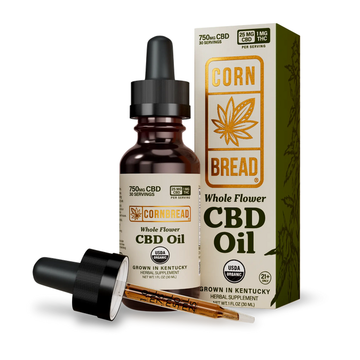 Whole Flower USDA Organic CBD Oil