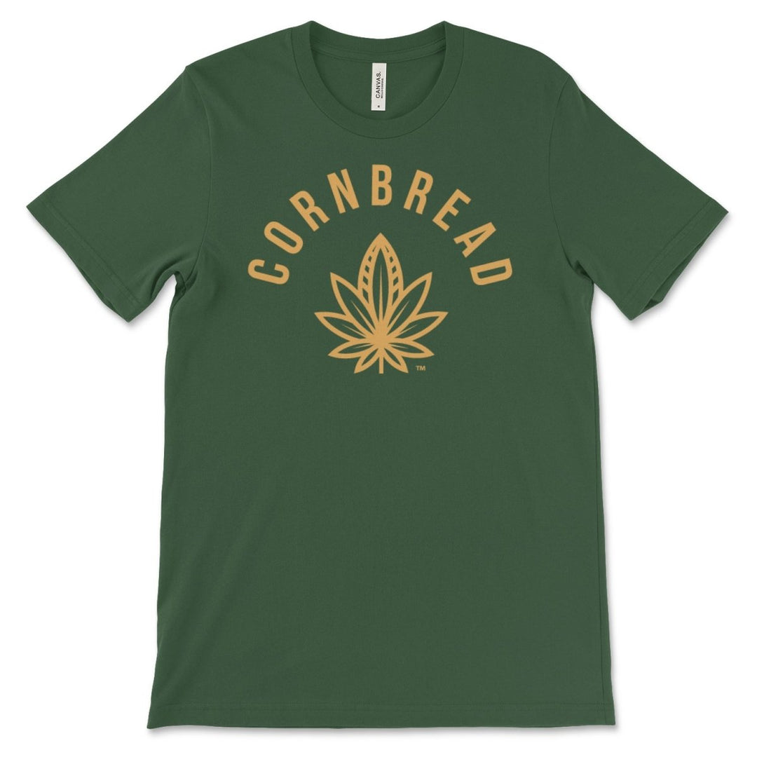 cornbread hemp t shirt green cannabis